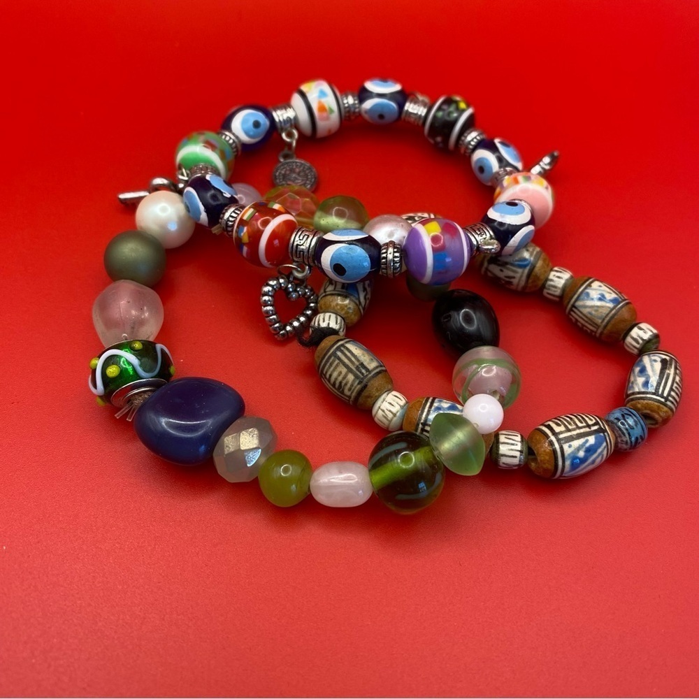 Assorted Beaded Bracelet Set - Picture 2 of 4